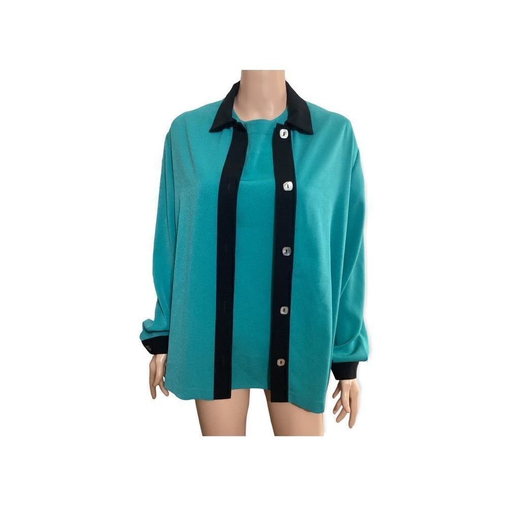 Vintage 2 Piece Top & Button Down Shirt XXL